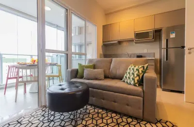 Kitnet / stúdio para aluguel - brooklin, 1 quarto,  37 m² - são paulo