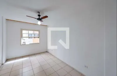 Kitnet / stúdio para aluguel - ponta da praia, 1 quarto,  28 m² - santos