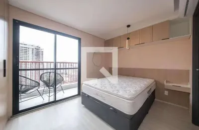 Kitnet / stúdio para aluguel - brooklin, 1 quarto,  25 m² - são paulo