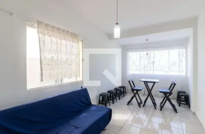 Apartamento para aluguel - guilhermina, 1 quarto,  55 m² - praia grande