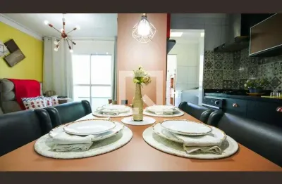 Apartamento para aluguel - vila caiçara, 2 quartos,  80 m² - praia grande