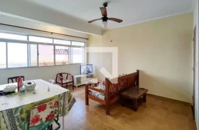 Apartamento para aluguel - vila caiçara, 1 quarto,  50 m² - praia grande
