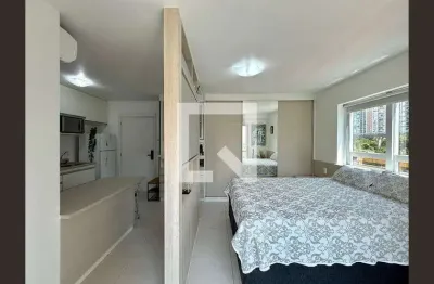 Kitnet / stúdio para aluguel - brooklin, 1 quarto,  32 m² - são paulo