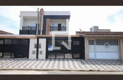 Casa para aluguel - vila caiçara, 2 quartos,  102 m² - praia grande