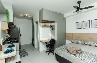 Kitnet / stúdio para aluguel - vila olímpia, 1 quarto,  24 m² - são paulo