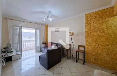 Apartamento para aluguel - vila tupi, 3 quartos,  100 m² - praia grande