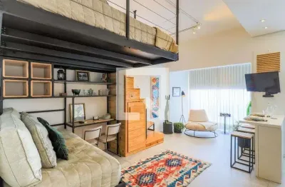 Kitnet / stúdio para aluguel - brooklin, 1 quarto,  40 m² - são paulo