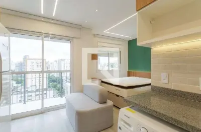 Kitnet / stúdio para aluguel - vila olímpia, 1 quarto,  24 m² - são paulo