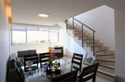 Cobertura para aluguel - esplanada, 3 quartos,  198 m² - belo horizonte