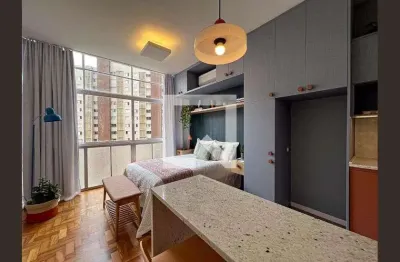 Kitnet / stúdio para aluguel - consolação, 1 quarto,  29 m² - são paulo