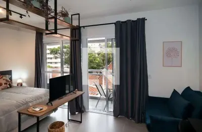 Kitnet / stúdio para aluguel - consolação, 1 quarto,  36 m² - são paulo