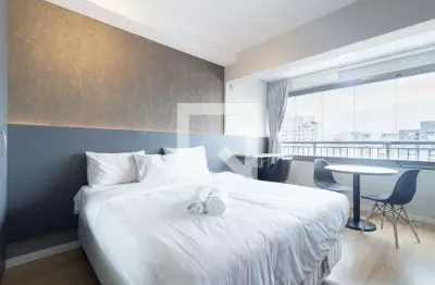 Kitnet / stúdio para aluguel - moema, 1 quarto,  26 m² - são paulo