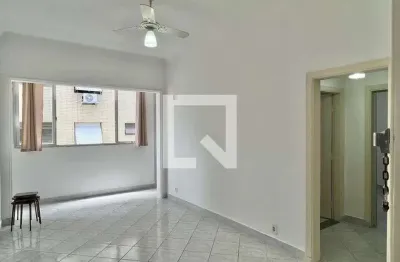 Apartamento para aluguel - ponta da praia, 1 quarto,  90 m² - santos