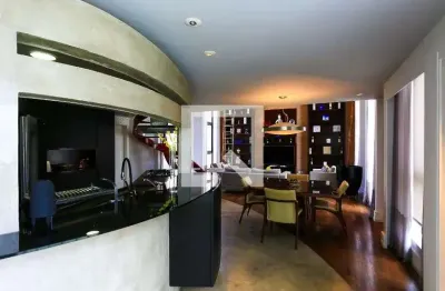 Apartamento para aluguel - panamby, 1 quarto,  160 m² - são paulo