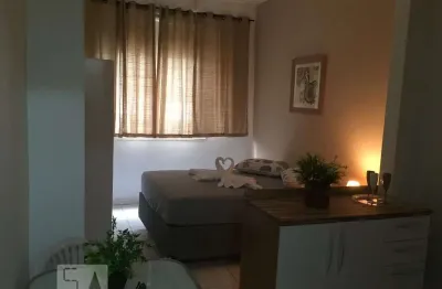 Kitnet / stúdio para aluguel - botafogo, 1 quarto,  30 m² - rio de janeiro