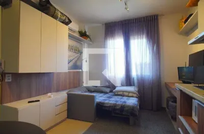 Kitnet / stúdio para aluguel - morro do espelho, 1 quarto,  21 m² - são leopoldo