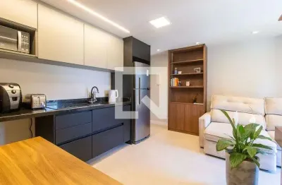 Apartamento para aluguel - guaíra, 1 quarto,  32 m² - curitiba