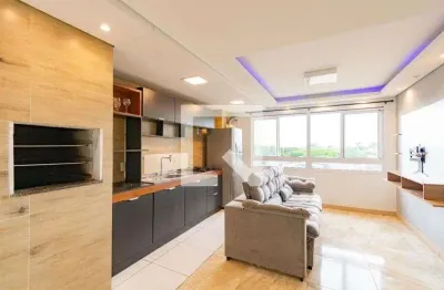 Apartamento para aluguel - bairro fátima, 2 quartos,  53 m² - canoas