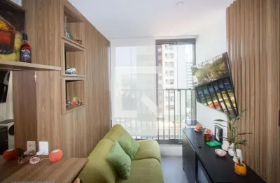 Kitnet / stúdio para aluguel - brooklin, 1 quarto,  25 m² - são paulo