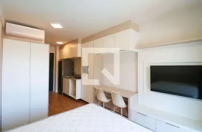 Kitnet / stúdio para aluguel - brooklin, 1 quarto,  25 m² - são paulo