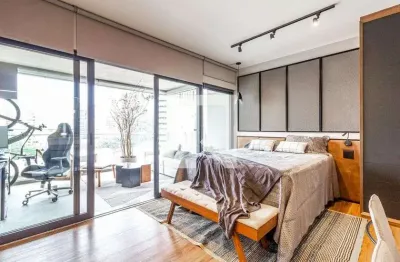 Kitnet / stúdio para aluguel - vila olímpia, 1 quarto,  45 m² - são paulo