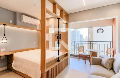 Kitnet / stúdio para aluguel - chácara santo antonio, 1 quarto,  31 m² - são paulo