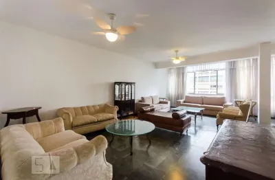 Apartamento para aluguel - gonzaga , 4 quartos,  222 m² - santos