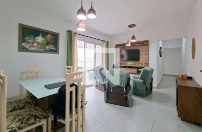 Apartamento para aluguel - canto do forte, 2 quartos,  85 m² - praia grande