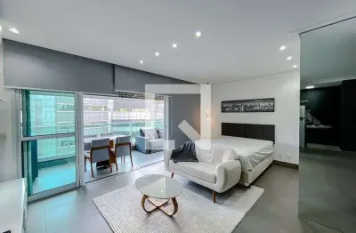 Kitnet / stúdio para aluguel - jardim anália franco, 1 quarto,  55 m² - são paulo