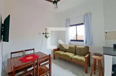 Casa / sobrado em condomínio para aluguel - vila caiçara, 2 quartos,  50 m² - praia grande