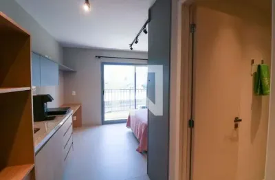 Kitnet / stúdio para aluguel - brooklin, 1 quarto,  24 m² - são paulo