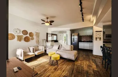 Apartamento para aluguel - ponta da praia, 3 quartos,  98 m² - santos