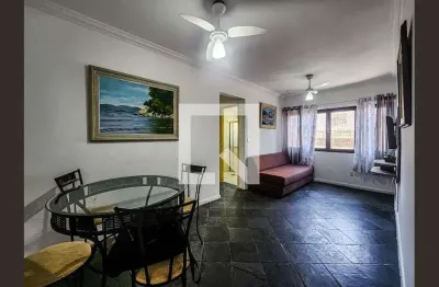 Apartamento para aluguel - guilhermina, 2 quartos,  76 m² - praia grande