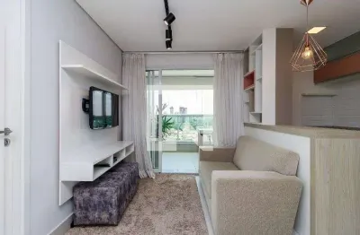 Apartamento para aluguel - campo belo, 1 quarto,  43 m² - são paulo