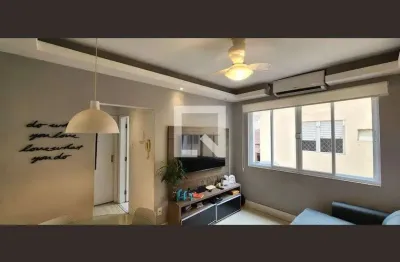 Apartamento para aluguel - campo grande, 1 quarto,  62 m² - santos