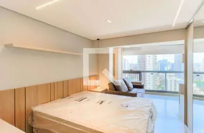 Kitnet / stúdio para aluguel - brooklin, 1 quarto,  30 m² - são paulo