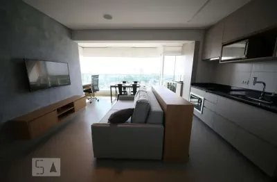 Apartamento para aluguel - campo belo, 1 quarto,  43 m² - são paulo