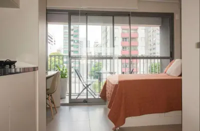 Kitnet / stúdio para aluguel - vila clementino, 1 quarto,  23 m² - são paulo