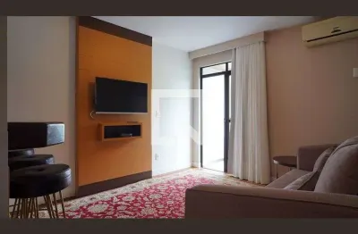 Apartamento para aluguel - centro, 1 quarto,  42 m² - florianópolis