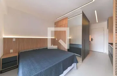 Kitnet / stúdio para aluguel - brooklin, 1 quarto,  26 m² - são paulo