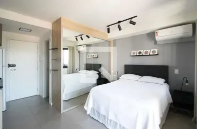 Kitnet / stúdio para aluguel - moema, 1 quarto,  27 m² - são paulo