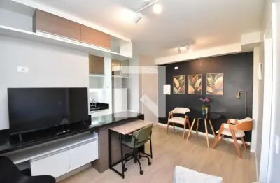 Apartamento para aluguel - juvevê, 1 quarto,  41 m² - curitiba