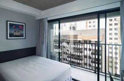 Kitnet / stúdio para alugar na rua barata ribeiro, consolação, são paulo por r$ 2.500