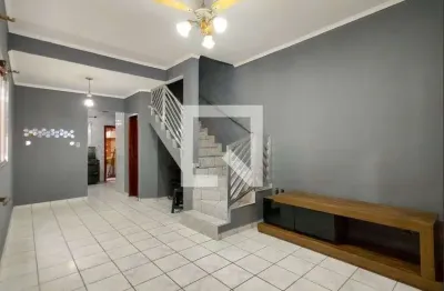 Casa para aluguel - guilhermina, 2 quartos,  117 m² - praia grande