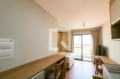 Kitnet / stúdio para aluguel - brooklin, 1 quarto,  25 m² - são paulo