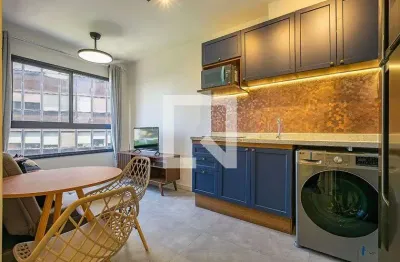 Apartamento para aluguel - pinheiros, 1 quarto,  25 m² - são paulo