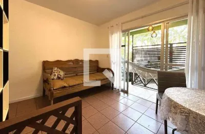 Apartamento para aluguel - canto da lagoa, 2 quartos,  57 m² - florianópolis