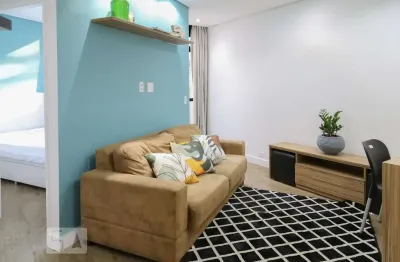 Apartamento com 1 quarto para alugar na Avenida Miruna, Moema, São Paulo