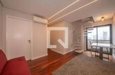 Cobertura para aluguel - chácara santo antonio, 2 quartos,  79 m² - são paulo