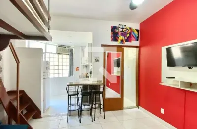 Kitnet / stúdio para aluguel - copacabana, 1 quarto,  31 m² - rio de janeiro